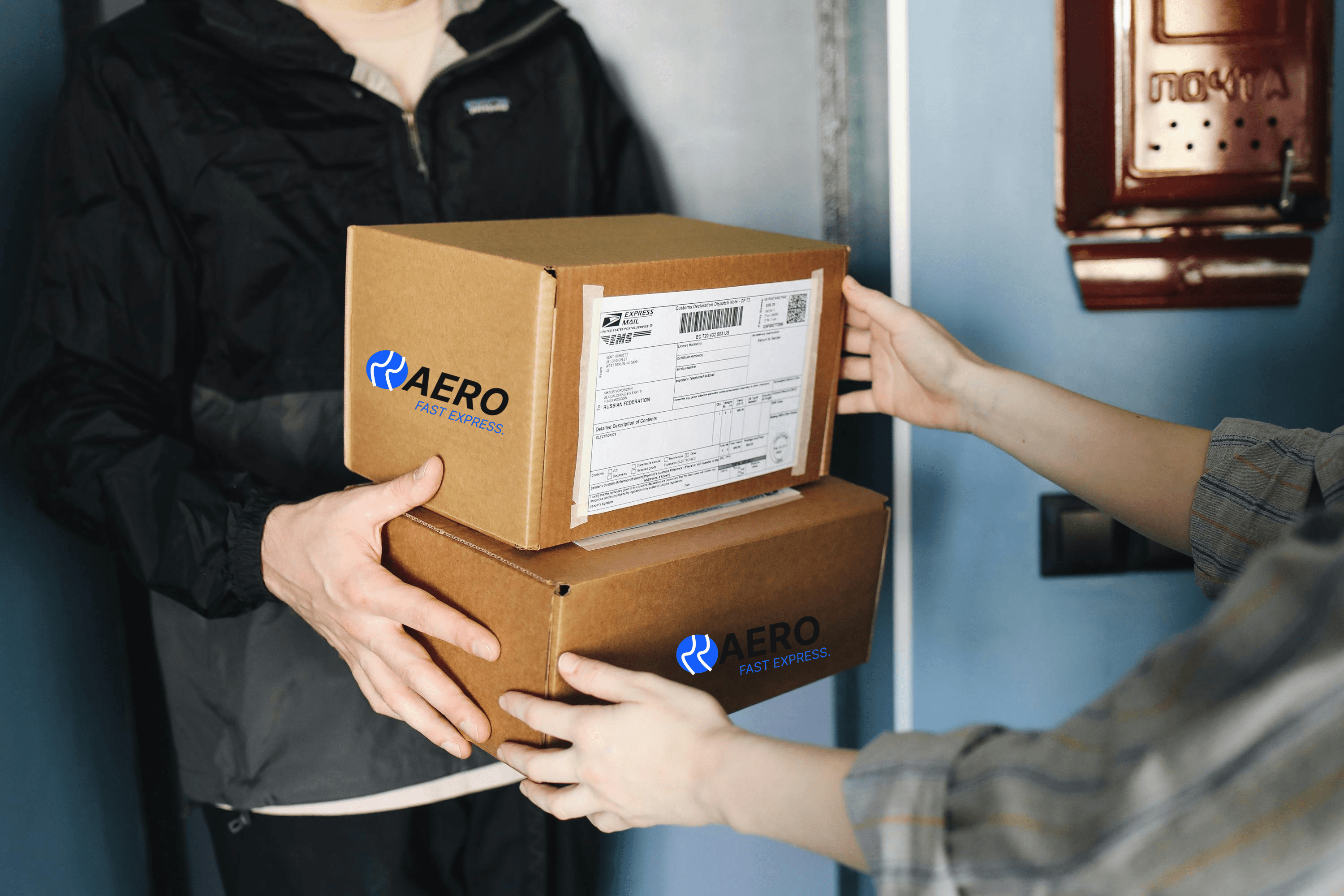 Logistics team managing cargo operations